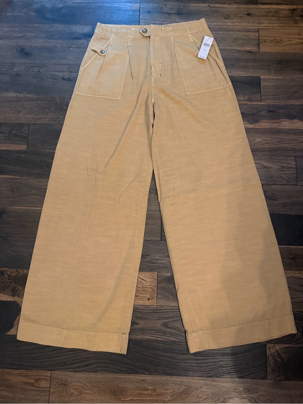 Pilcro Anthropologie High-Rise Wide Leg Utility Pants – Size 25